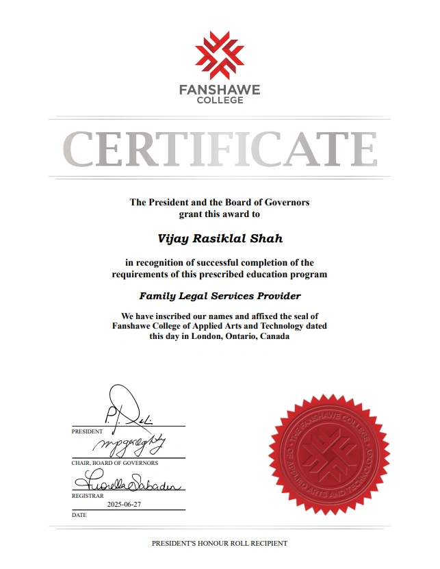 Family Law Services Provider Paralegal Serving Toronto and Near You